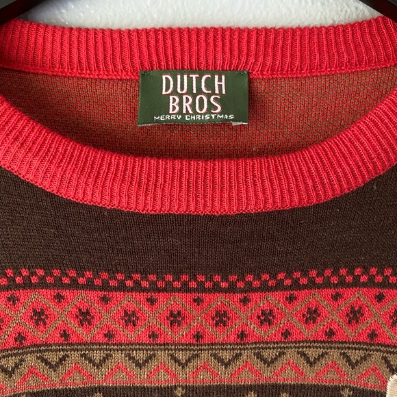 Dutch Bros Coffee Unisex Christmas Sweater - Picture 4 of 5